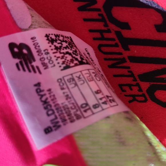 New Balance LD5000v4 Long Distance Women's Running Spikes Neon Yellow Pink Sz 10 - Picture 3 of 16